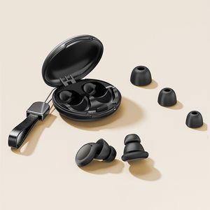 سدادات سيليكون للسباحة مضادة للضوضاء مقاومة للماء وسلامة سدادات الأذن مع شرائح كوالكوم خيارات تصنيع المعدات الأصلية - Product Image 1