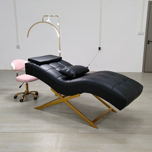 Beauty <b>Nail</b> Facial Furniture Eyelash Tattoo Eyebrow Tattoo <b>Extension</b> Bed Gas Lift Height Eyelash Recliner Chair - Product Image 4