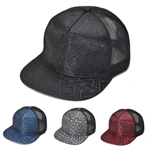 Nouvelles casquettes de golf imprimées unisexe 5 panneaux Hip Hop Pop broderie personnalisée Snapback en maille pour l'extérieur sportives haute qualité vente en gros - Product Image 1