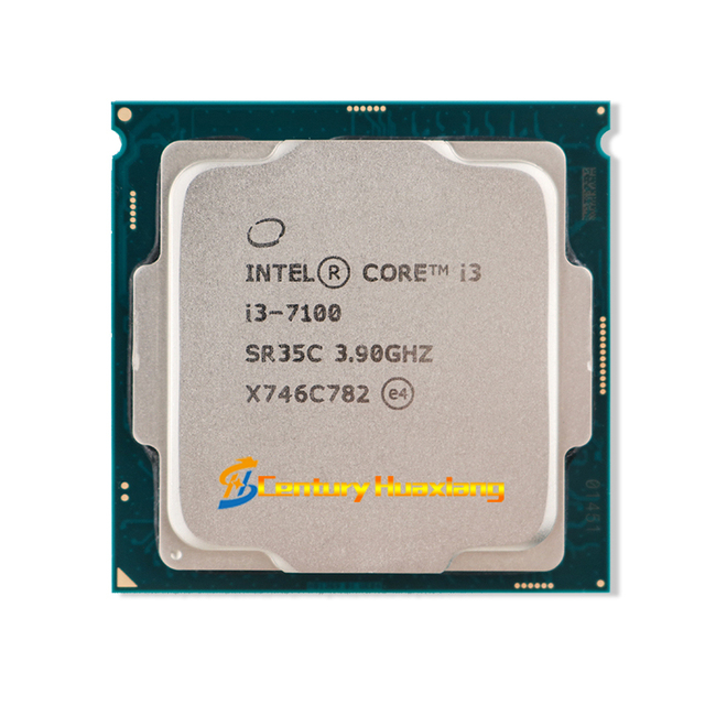 Intel Core I3 7 Series Processor I3-7100 8100 9100 CPU LGA 1151 Socket Processor New and Used Cpu