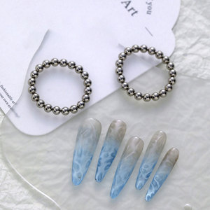 NdFeB Neodimio Potente onda Brillante Patrón <span class=keywords><strong>de</strong></span> flores <span class=keywords><strong>de</strong></span> hielo Bola <span class=keywords><strong>de</strong></span> <span class=keywords><strong>acero</strong></span> magnética para arte <span class=keywords><strong>de</strong></span> uñas Imán permanente industrial - Product Image 4