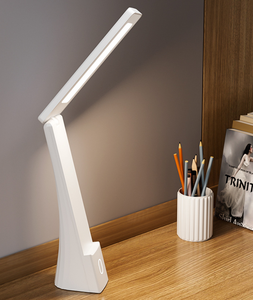 Đèn bàn LED gấp gọn hiện đại, tích hợp giá đỡ điện thoại, sạc được, điều chỉnh góc 120 độ, điều khiển cảm ứng, bảo vệ mắt, dùng để học tập và đọc sách - Product Image 3