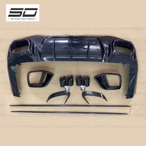 Kit de cuerpo de fibra de carbono completamente seco estilo B de alta calidad difusor trasero para <span class=keywords><strong>Mercedes</strong></span> <span class=keywords><strong>AMG</strong></span> GT63 - Product Image 1