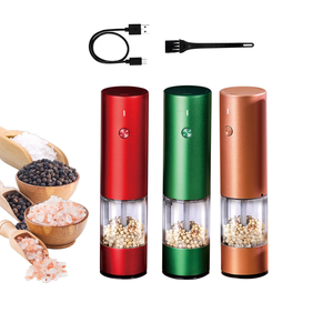 Upgraded Capacity Refillable USB Rechargeable Stainless Steel Set LED Light Eco-Friendly Adjustable - Product Image 1