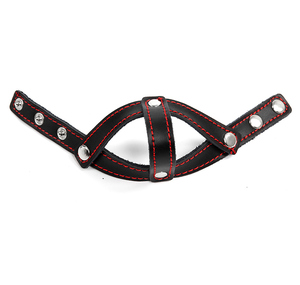 Cincin <span class=keywords><strong>Penis</strong></span> Kulit SM untuk Pria, Cincin <span class=keywords><strong>Penis</strong></span> yang Dapat Disesuaikan, Tali Pengikat JJ, Pemisah Skrotum, Cincin <span class=keywords><strong>Penis</strong></span> - Product Image 3