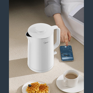 Hervidor Eléctrico Midea de 2.0L con Apagado Automático, Protección Contra Ebullición en Seco y Base Giratoria de 360 Grados para Uso Doméstico - Product Image 3