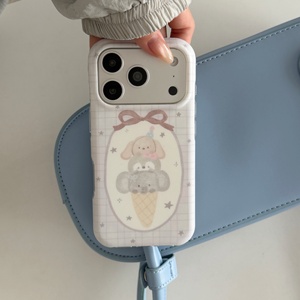 Nouvelle coque de téléphone IMD motif étoile cône koala pour iPhone 17 Pro <span class=keywords><strong>Max</strong></span> 16 15 14 13 – Housse de protection créative et tendance pour filles - Product Image 4