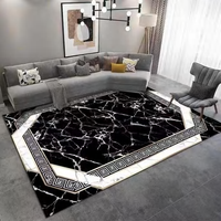 Vente en gros de tapis et moquettes de salon grands Tapis pour chambres modernes et bon marché Tapis de sol lavable et confortable
