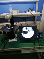 Machine portative industrielle de rayon X pour l'inspection de carte PCB/AOI, fluoroscope avec la détection de défaut