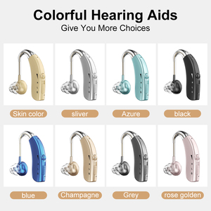 Aide auditive analogique rechargeable derrière l'oreille en vente en gros, réduction du bruit, son super clair pour les personnes âgées, perte auditive légère à modérée - Product Image 2