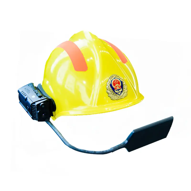 4G Smart fire helmet hardhat for fireman firefighter Gas detection thermal imaging lens protection