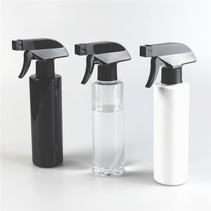 Bouteille en plastique vide carrée PP 500 ml 16 oz avec pulvérisateur manuel à gâchette et buses 28/410 pour le jardinage et le nettoyage domestique - Product Image 3