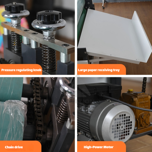 Nouvelle presse à livres électrique à rouleau unique, alimentation manuelle, pour restaurants et usines de fabrication de carton - Product Image 6