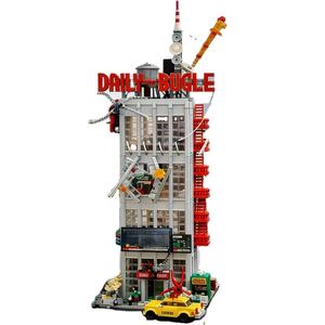 Edificio del Daily Bugle Giocattolo di Mattoncini da Costruzione <span class=keywords><strong>Architettura</strong></span> Regalo di Natale 3772 Pezzi/Set 60093 78008 1299 55886 66808 99665 - Product Image 1