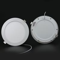 ShineLong – panneau lumineux LED rond encastré, plafonnier 10W, éclairage de bureau