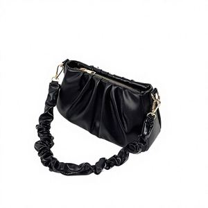 Bolsos de Hombro de Diseño en Piel de Cordero Tibetano Auténtica para Mujer, Colores Personalizados, Invierno - Product Image 2