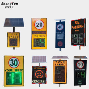 Señal de Tráfico de Advertencia LED Solar para Exteriores, 700*1400 mm, Acero Inoxidable, <span class=keywords><strong>Película</strong></span> Reflectante Prismática <span class=keywords><strong>Roja</strong></span>/Verde de Cuarto Grado, <span class=keywords><strong>Alerta</strong></span> Visual - Product Image 1