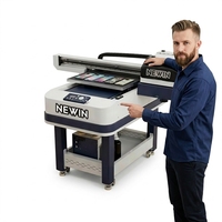 A1 Xp600 I3200 Balle de golf UV LED Imprimante à jet d'encre Machine 60x90 Plat pour Carte Verre Tasse Bois Cas Plastique