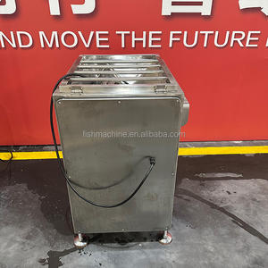 Picadora de carne automática de servicio pesado con motor eficiente Picadora de carne congelada industrial y máquina picadora de huesos de pollo - Product Image 1