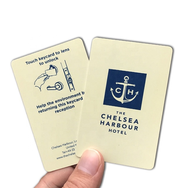 Customized Printing Plastic Smart Nfc Rfid Hotel Door Key Card Access Control Hotel Key Card