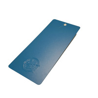 Revêtement en poudre bleu mat texturé sable thermodurcissable, application par pulvérisation, directement de l'usine, pour bateaux et meubles