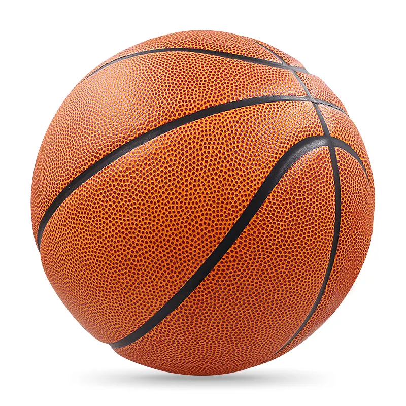 Balle d'entraînement de basket-ball classique à logo imprimé personnalisé pour le jeu extérieur et intérieur Fourniture en vrac pour le basket-ball de rue