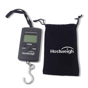 Balance électronique portable miniature carrée avec écran LCD, crochet, pour bagages, pour vérification de sacs cadeaux, balance professionnelle fabriquée - Product Image 4