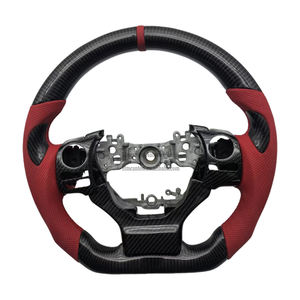 Productos personalizados Volante de cuero perforado de fibra de carbono para Lexus ES IS Volante de coche - Product Image 1