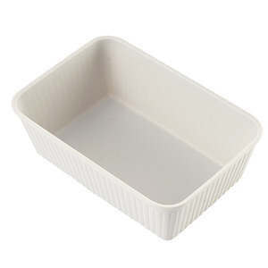 Desktop Storage Box Rectangle Mini Matcha Green Cosmetic Organizer for Makeup Snacks Bathroom Kitchen Use - Product Image 5
