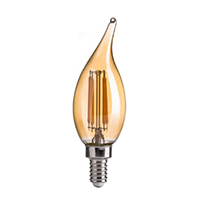 Stock UE Ampoule LED à filament E27 2700K 7W 9W 110lm/W Verre transparent doré pour éclairage décoratif domestique