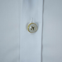 Uniformes de Pilote pour Hommes OEM en Coton et Polyester, Légers, Toutes Saisons, Haute Solidité des Couleurs, Équipement de Formation pour Compagnies Aériennes