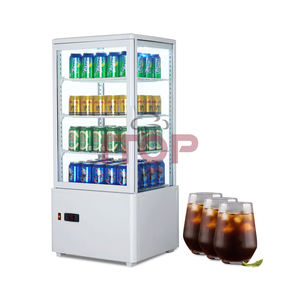 Vitrine réfrigérée pour gâteaux, réfrigérateur à porte vitrée sur 4 côtés, <span class=keywords><strong>prix</strong></span> bas, réfrigérateur vertical pour l'affichage des gâteaux - Product Image 2