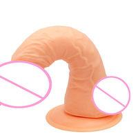 2023 Vente chaude 7.28 pouces gode réaliste en PVC avec ventouse forte pour les femmes