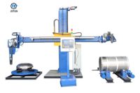 Équipement industriel de traitement de têtes de soudures CNC pour le lissage des soudures et le polissage de surface de haute précision jusqu'à Ra0.25um