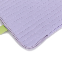 Funda para Portátil de Color Contrastante Resistente al Agua para 13-14 Pulgadas, Bolsa para Computadora de Nailon Resistente a Impactos, Resistente a Arañazos con Forro de Felpa