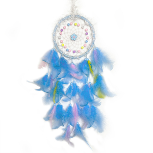 Anneau de fer coloré personnalisé de haute qualité <span class=keywords><strong>attrape</strong></span>-rêves pour enfants garçons filles décor de chambre <span class=keywords><strong>attrape</strong></span>-rêves - Product Image 1