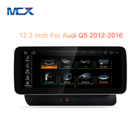 MCX 12.3 pouces Qualcomm Autoradio Android 10 pour Audi Q5 2010-2017 Navigation Lecteur multimédia Audio de voiture Stéréo Écran GPS 2DIN