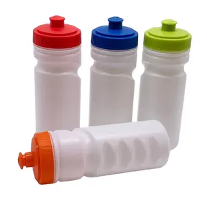 Vendita calda promozionale a buon mercato per la bicicletta Food Grade BPA Free spremere Soft PE plastica Sport bottiglia d'acqua