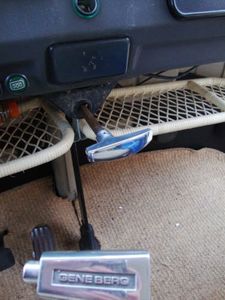 Poignée de frein à main en aluminium chromé compatible avec VW Type 2 Bus Bay Window 1968-1979 - Product Image 2