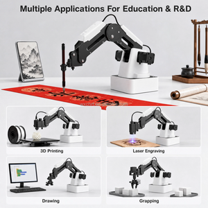 Braccio Robotico da Tavolo Magician con Funzione di Insegnamento, Controllo WiFi Bluetooth USB, Robot Educativo per Corsi di Robotica K12 e Universitari - Product Image 4