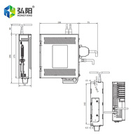 Système de servomoteur à impulsions Leadshine 750W L6P-750S, pilote ACM1H-0808, pièces détachées pour machine de découpe et de gravure laser à fibre métallique