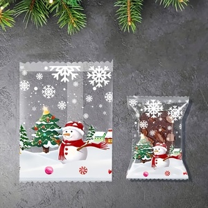 Bolsas de Caramelos con Cierre Hermé<span class=keywords><strong>tico</strong></span> Personalizadas con Diseño Navideño, Doypack Reutilizables, Resistentes a la Humedad, Bolsas de Embalaje para Caramelos con Base - Product Image 6