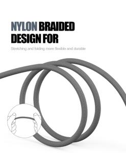 Cable de Datos <span class=keywords><strong>USB</strong></span> LDNIO LC93 con Logotipo Personalizable, Cable de Carga para Teléfono Móvil con Marca Impresa, 3 en 1 - Product Image 4