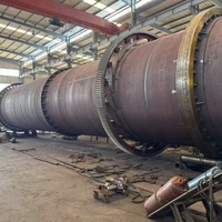 Équipement de séchage rotatif à tambour unique personnalisé à haute productivité avec moteur pour la fabrication de briquettes de biomasse, de charbon de bois et de charbon actif