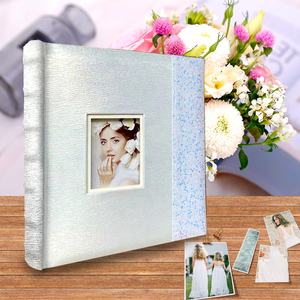 13x18cm 200 <span class=keywords><strong>foto</strong></span> il nostro <span class=keywords><strong>Album</strong></span> di nozze, <span class=keywords><strong>Album</strong></span> fotografico 5x7 PU bianco/rosa per il matrimonio, Annuiversary, Baby - Product Image 6
