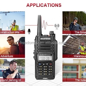 Intercomunicador Portátil Baofeng UV9RPlus, Resistente al Agua IP51, Walkie Talkie de Largo Alcance de 2 Vías con Batería de Litio Negra, Alcance de 3-10 km - Product Image 6