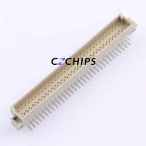 9031646951 Board-to-Board & Backplane Connector Bent Lead Through Hole,P=2.54mm Connector 2.54mm Right Angle Insert 3 Gold - Product Image 1