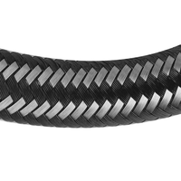 Tuyau flexible tressé en acier inoxydable à 304 fils Tuyau d'eau froide à haute pression Tube EPDM pour chauffe-eau de toilette F1/2 M12 * 1