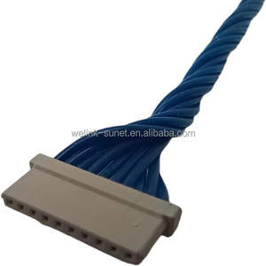 HRS 오리지널 1.25mm 피치 DF14-10S-1.25C + DF14-2638SCFA + Linksinet UL1571-26AWG 고객용 맞춤형 배선 하네스 - Product Image 4