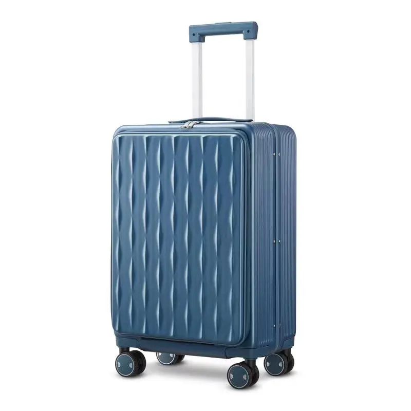 Ensemble de bagages de luxe Fabricant de bagages valise minion avec cadre en aluminium Valise à roulettes métal pour aéroport d'affaires avec cadenas Tsa